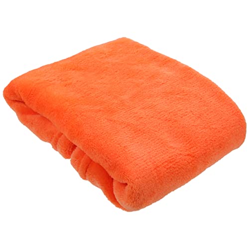 Homoyoyo Hundedecke Für Couch W?rmedecke Flanell Haustierbettwäsche Orange Hundedecke Coral Fleece-wurfhandtuch Flauschige Decken Korallenvlies- Blanquil Katzendecke Baby Pfirsich Künstlich von Homoyoyo