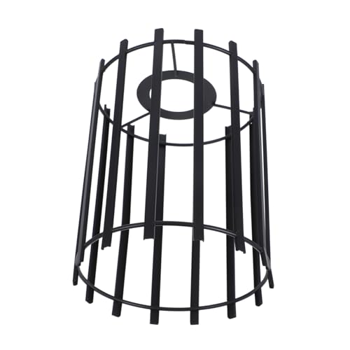 Homoyoyo Industrieller Draht Lampenschirm Deckenleuchte Schwarzer Metall Käfig Geometrische Form Robust Für Wohnzimmer Schlafzimmer Esszimmer Homoyoyo Industrieller Draht Lampenschirm Deckenleuchte Schwarzer Metall Käfig Geometrische Form Robust Für Wohnzimmer Schlafzimmer Esszimmer von Homoyoyo