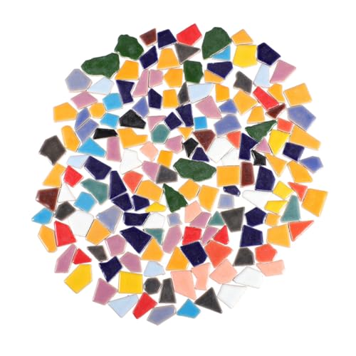Homoyoyo Keramik mosaiksteine Buntes DIY mosaikset Unregelmäßige Feine Fliesen für Heimdekoration Garten Basteln Frostbeständig Kreative Keramikstücke Homoyoyo Keramik mosaiksteine Buntes DIY mosaikset Unregelmäßige Feine Fliesen für Heimdekoration Garten Basteln Frostbeständig Kreative Keramikstücke von Homoyoyo