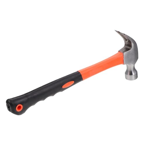 Homoyoyo Kleiner Kunststoffgriff Klauenhammer Rutschfester Handgriff Robustes Stahlhammer werkzeug für Nagelentfernung und Holzarbeiten Homoyoyo Kleiner Kunststoffgriff Klauenhammer Rutschfester Handgriff Robustes Stahlhammer werkzeug für Nagelentfernung und Holzarbeiten von Homoyoyo