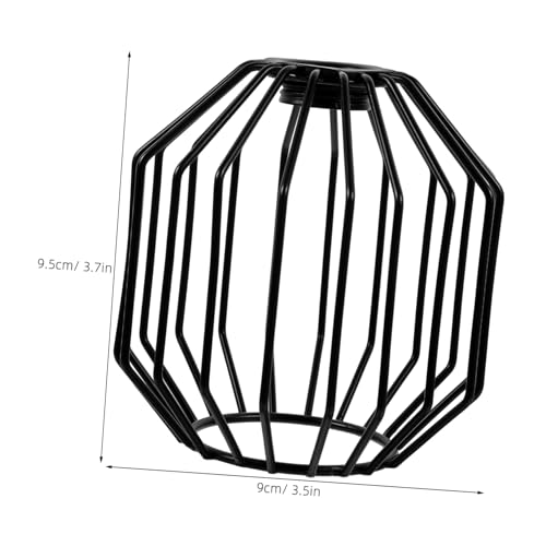 Homoyoyo Kleiner Lampenschirm aus Robustem Draht für Pendelleuchte und Wandlampe Kompakte Vielseitig Einsetzbar Stabil und Kunstvoll für Küche Esszimmer und Wohnzimmer von Homoyoyo