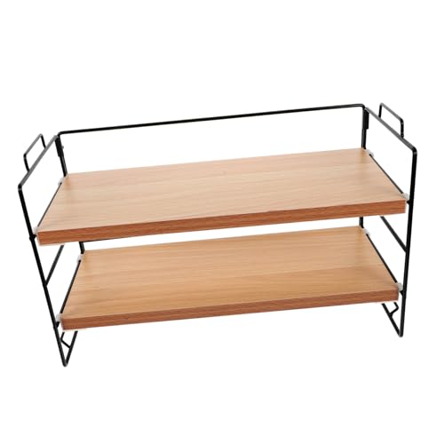 Homoyoyo Kosmetik Organizer Stöckig Stabiler Makeup Halter mit Großer Kapazität für Schminktisch und Badezimmer Platzsparendes Aufbewahrungsregal für Hautpflege und Kosmetikprodukte von Homoyoyo