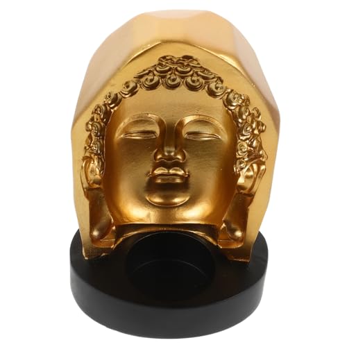 Homoyoyo Resin Buddha Teelichthalter Kreative Buddha Statue Für Wohnliche Dekoration Stabiler Kerzenhalter Für Tisch Und Für Stimmungsvolle Atmosphäre Wohnzimmer Und Garten Homoyoyo Resin Buddha Teelichthalter Kreative Buddha Statue Für Wohnliche Dekoration Stabiler Kerzenhalter Für Tisch Und Für Stimmungsvolle Atmosphäre Wohnzimmer Und Garten von Homoyoyo