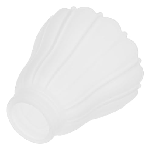 Homoyoyo Kreativer Lampenschirm aus Glas Kleine Papayaform Pendelleuchte Lampenschirm mit umgekehrtem Abschluss Einfache Installation Warmes Licht für Wohnzimmer Restaurant Atmosphäre von Homoyoyo