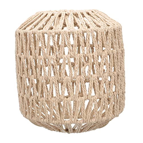 Homoyoyo Kronleuchter Hängelampe Gewebter Lampenschirm für Deckenbeleuchtung Vintage Boho Stil Lichtabdeckung für Verschiedene Räume Installieren und Langlebig Homoyoyo Kronleuchter Hängelampe Gewebter Lampenschirm für Deckenbeleuchtung Vintage Boho Stil Lichtabdeckung für Verschiedene Räume Installieren und Langlebig von Homoyoyo