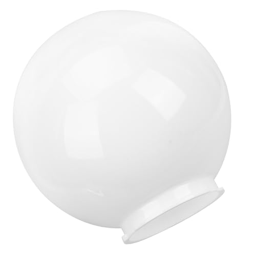 Homoyoyo Kugel Lampenschirm Øcm Dekorativer Runder Lampenschirm für Tischlampe Einfaches Design Vielseitig Einsetzbar für Wohnzimmer Esszimmer Büro Hotel und Innenräume von Homoyoyo