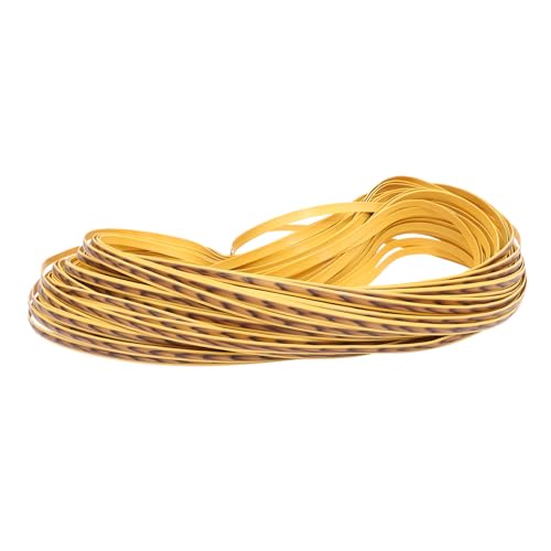 Homoyoyo Kunststoff Flachrattan Synthetisches Flechtmaterial Flexibel Strapazierfähig Für Reparatur Gartenmöbel Korb DIY Handwerk Homoyoyo Kunststoff Flachrattan Synthetisches Flechtmaterial Flexibel Strapazierfähig Für Reparatur Gartenmöbel Korb DIY Handwerk von Homoyoyo