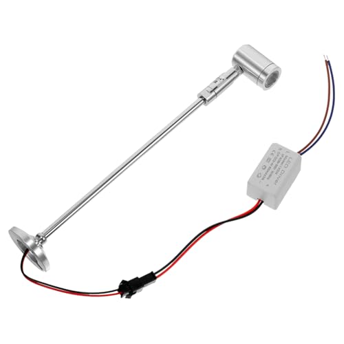 Homoyoyo LED Für Innenräume Hohe Schrankleuchte Mit Silbernem Gehäuse Und Weißem Licht Für Schmuck Displays Und Vitrinenbeleuchtung von Homoyoyo