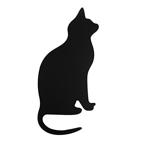 Homoyoyo LED Katzen Wandlampe Mit Licht Und Geräuscherkennung Niedliche Nachtlampe Für Schlafzimmer Und Kinderzimmer Schwarze Batteriebetriebene Katze Mit Schatteneffekt von Homoyoyo
