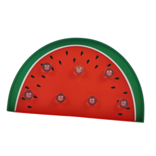Homoyoyo LED Papier Nachtlicht Wassermelonenform Dekorative Nachttisch Lampe Batteriebetrieben Leicht und Kreativ für Schlafzimmer Kinderzimmer Balkon und Partybeleuchtung von Homoyoyo