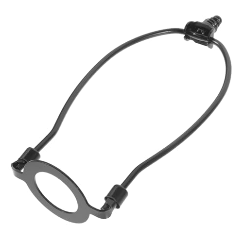 Homoyoyo Lamp Harp Halter Lampenschirmhalterung Lampenfassung Ersatzteil für Stehlampe und Tischlampe Stabiles Beleuchtungszubehör für DIY Lampenbau und Lampenreparatur Schwarz von Homoyoyo