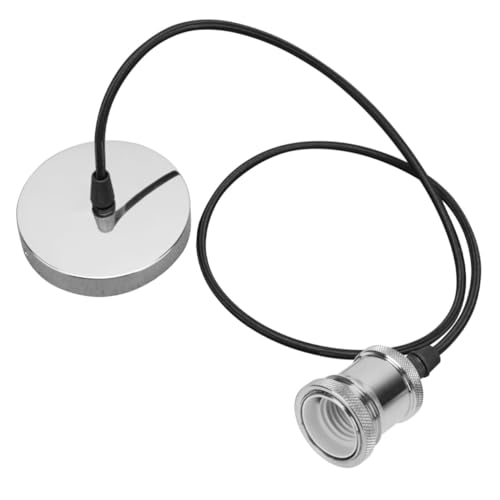 Homoyoyo Lampenfassung Retro Vintage Lampensockel aus Keramik Langlebiger Lampenhalter in Metall Praktischer Ersatz für Innenbereich und DIY Beleuchtung von Homoyoyo