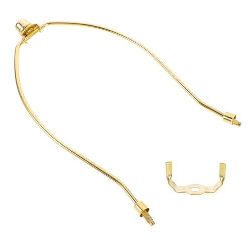 Homoyoyo Lampenharfe Lampenschirmhalter Kit für Tisch und Stehlampen Verstellbar Stabil und Installieren für Lampendesign Kleiner Kappe von Homoyoyo