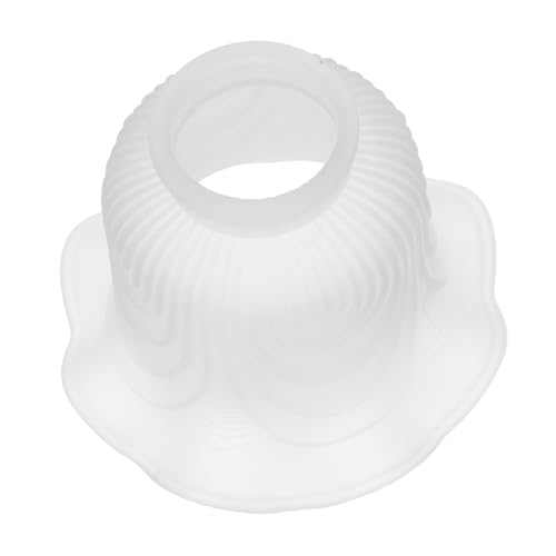 Homoyoyo Lampenschirm Aus Glas Klein Lampenschirm Aus Glas Kleine Lampenschirme Blumen Schreibtischlampe Lampenschirme Für Deckenlampen von Homoyoyo