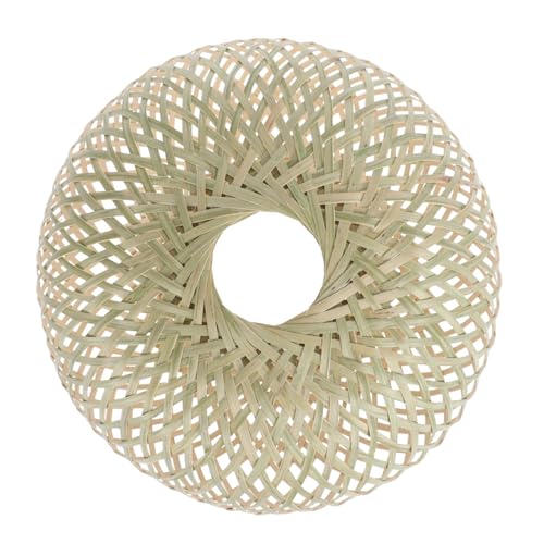 Homoyoyo Lampenschirm Deckenleuchte Hängelampe Gewebt Handgefertigt Robust Langlebig DIY Dekoration Wohnzimmer Schlafzimmer Esszimmer Vintage Stil von Homoyoyo