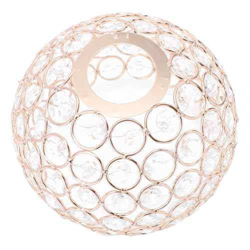 Homoyoyo Lampenschirm Deckenleuchte Lichtschutz Abdeckung Gold Kugel Stilvoll Chic Europäisch Für Wand Und Deckenlampen Wohnraumdeko von Homoyoyo