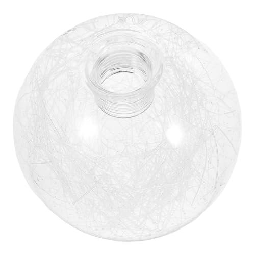Homoyoyo Lampenschirm Fassung Rund Filament Molekular Lampenschirm Deckenleuchte Wohnzimmer Ersatz Lampenabdeckung Elegant Einfach zu Montieren von Homoyoyo