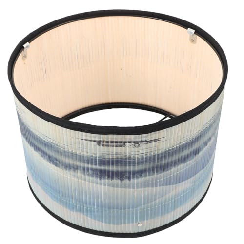 Homoyoyo Lampenschirm Fassung im Vintage Stil Handgewebt für Schlafzimmer und Wohnzimmer Dekorativer Lampenschirm mit Einzigartigem Pflanzenmuster Rustikale Deckenleuchte Homoyoyo Lampenschirm Fassung im Vintage Stil Handgewebt für Schlafzimmer und Wohnzimmer Dekorativer Lampenschirm mit Einzigartigem Pflanzenmuster Rustikale Deckenleuchte von Homoyoyo