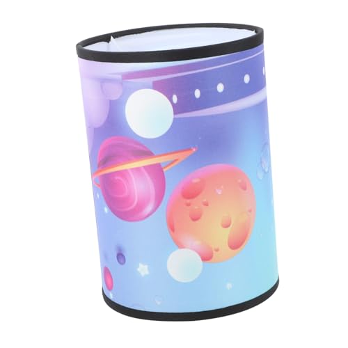 Homoyoyo Lampenschirm Weltraum Motiv Tischlampe Lampenschirm für Jungen und Mädchen Schlafzimmerschirm für Kinderzimmer Dekorativer Lampenüberzug für Bessere Nachtruhe Einfache Anwendung von Homoyoyo