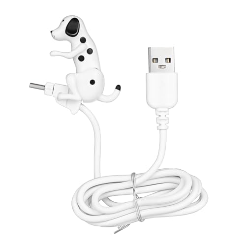 Homoyoyo Lustiges Hundedesign C Ladegerät Tragbares und Leichtes USB Kabel für Schnelles Laden und Datenübertragung für Mobile Gamer und Unterwegs von Homoyoyo