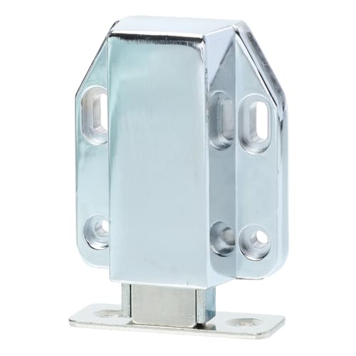 Homoyoyo Magnetischer Türdämpfer Schranktür Puffer aus Robustem Zinklegierung mit Automatischem Schließen Drucköffnung Langlebig für Schränke Vitrinen Einfache Montage von Homoyoyo