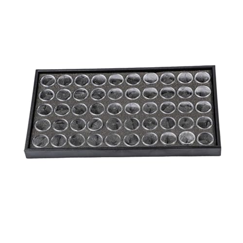 Homoyoyo Manicure Rhinestones Aufbewahrungsbox Fächer Glitter Nageldekoration Organizer Schmuckkasten Leicht Tragbar Robust für Nagelkunst DIY Schmuck Aufbewahrung Tischdekoration von Homoyoyo