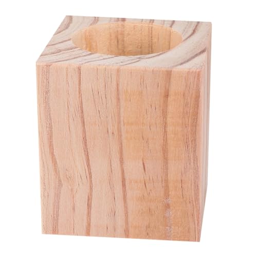 Homoyoyo Massive Holz Möbelbeine Erhöhung Rund Tischbeine Riser Möbelanheber Robust und Kinderfreundlich aus Kiefernholz für Tische Stühle und Sofas von Homoyoyo
