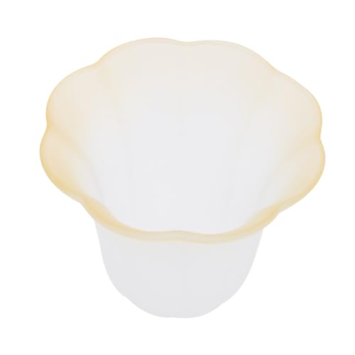 Homoyoyo Mattierter Glas Lampenschirm Glockenform Schraubsockel Moderner Deckenleuchte Ersatzschirm für Wohnzimmer Schlafzimmer Sanftes Licht Glatte Oberfläche Vielseitig für Steh Wand und von Homoyoyo