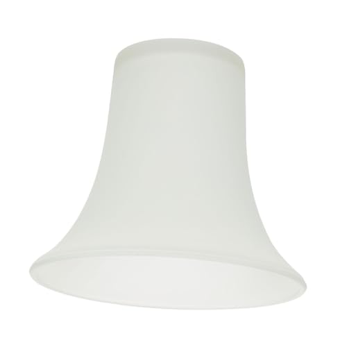 Homoyoyo Mattierter Glas lampenschirm Trompetenform mit Mittelloch Dekorative Diffusor abdeckung für Wandlampe Moderner Lampenschirm für Zuhause Ersatz für Kronleuchter und Tischlampen von Homoyoyo
