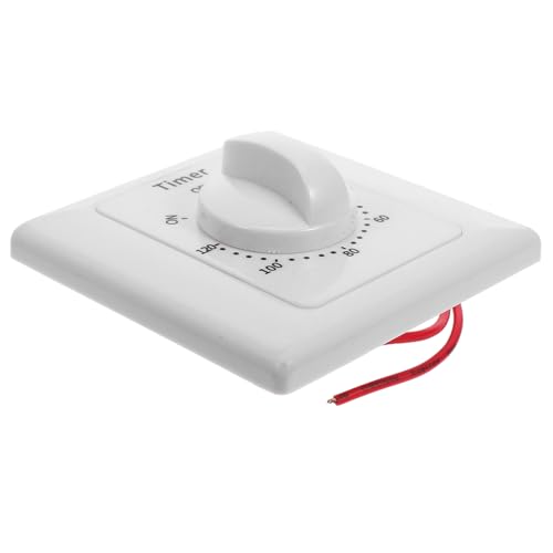 Homoyoyo Mechanische Zeitschaltuhr Minuten Timer Schalter für Steckdosen Indoor Energiesparend Abs material Zuverlässige Steuerung von Licht und Elektrogeräten von Homoyoyo