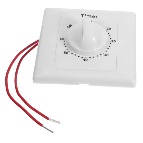 Homoyoyo Mechanische Zeitschaltuhr Steckdose mit Countdown Timer für Heizgeräte Klimaanlagen Ventilatoren und Einfache Einrichtung Vielseitig Einsetzbar und Effizient von Homoyoyo