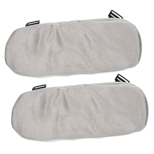 Homoyoyo Memory Foam Armrest Pads Ergonomische Atmungsaktive und Austauschbare Polster für Büro und Computerstuhl Druckentlastung und Komfort für Langes Sitzen von Homoyoyo