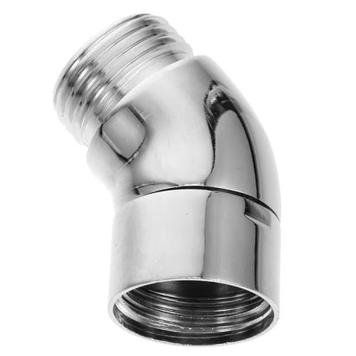 Homoyoyo Messing Duscharm Winkeladapter Verstellbar für Brauseschlauch Handbrause und Duschkopf Kompatibel mit Geraden Gewinden Universeller Badanschluss für Verbesserten Duschkomfort Homoyoyo Messing Duscharm Winkeladapter Verstellbar für Brauseschlauch Handbrause und Duschkopf Kompatibel mit Geraden Gewinden Universeller Badanschluss für Verbesserten Duschkomfort von Homoyoyo