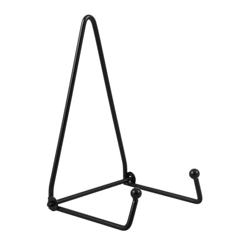 Homoyoyo Metall Display Ständer Klappbar Wandhalterung für Teller Bilderrahmen und Kunstwerke Robuster Metallrahmen Leicht und Vielseitig für Tisch Wandpräsentation für Dekoration und Homoyoyo Metall Display Ständer Klappbar Wandhalterung für Teller Bilderrahmen und Kunstwerke Robuster Metallrahmen Leicht und Vielseitig für Tisch Wandpräsentation für Dekoration und von Homoyoyo