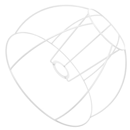 Homoyoyo Metall Lampenschirm Gestell DIY Ersatz Draht Lampenschirmrahmen Tischlampe Lampenhalterung Vielseitig für Wohn Arbeitszimmer Beleuchtung Dekorationsprojekte von Homoyoyo