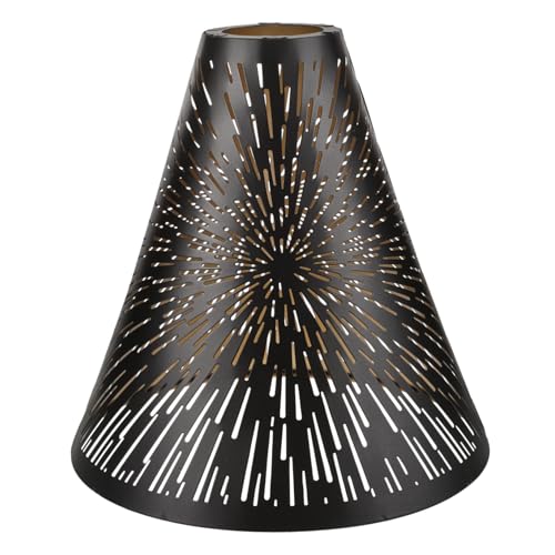 Homoyoyo Metall Lampenschirm Hängend Retro Design Robust Metall lichtabdeckung für Pendelleuchte Hotel Restaurant Dekorationslampe von Homoyoyo