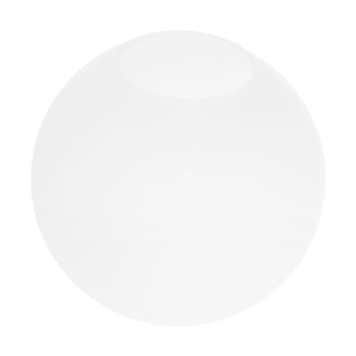 Homoyoyo Milchglas Kugel Lampenschirm 10 Cm Für Hängeleuchte - Weißer Opalglas-Kugelschirm Als Ersatz Für Stehlampe Pendelleuchte Und Wandleuchte Lochdurchmesser 4 Cm von Homoyoyo