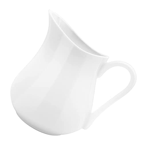 Homoyoyo Milchkännchen Porzellan 500ml - Klassische Milchkanne Für Kaffee Und Tee - Elegantes Design Ideal Zum Servieren Von Milch Sahne Oder Saucen Stabil Und Stilvoll Homoyoyo Milchkännchen Porzellan 500ml - Klassische Milchkanne Für Kaffee Und Tee - Elegantes Design Ideal Zum Servieren Von Milch Sahne Oder Saucen Stabil Und Stilvoll von Homoyoyo
