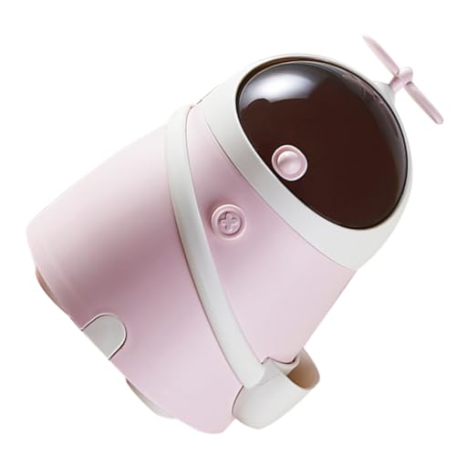 Homoyoyo Mini Mülleimer Astronaut Kawaii Abfallbehälter für Schreibtisch Kinderzimmer und Bad Süßer Design Mülleimer mit Großer Öffnung aus Robustem Kunststoff zu Reinigen für Papierabfälle von Homoyoyo