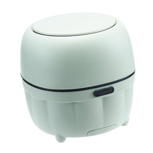 Homoyoyo Mini Tischmülleimer mit Deckel Eleganter Kompakter Abfallkorb für Schreibtisch mit Handyhalterung Kleiner Müllbehälter für Küche Büro Schlafzimmer Homoyoyo Mini Tischmülleimer mit Deckel Eleganter Kompakter Abfallkorb für Schreibtisch mit Handyhalterung Kleiner Müllbehälter für Küche Büro Schlafzimmer von Homoyoyo