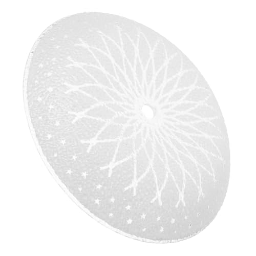 Homoyoyo Moderner Lampenschirm aus Frosted Glas Langlebige Deckenleuchte Abdeckung Mattiertes Glaslampenschirm Zubehör Geeignet für Schlafzimmer und Esszimmer Beleuchtung von Homoyoyo