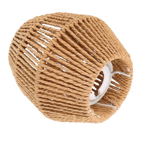 Homoyoyo Moderner Papier Lampenschirm Hängend Handgewebt Rustikaler Stil Vintage Deckenleuchte Geeignet für Wohnzimmer Esszimmer Einfache Montage Dekorativ und Praktisch Homoyoyo Moderner Papier Lampenschirm Hängend Handgewebt Rustikaler Stil Vintage Deckenleuchte Geeignet für Wohnzimmer Esszimmer Einfache Montage Dekorativ und Praktisch von Homoyoyo