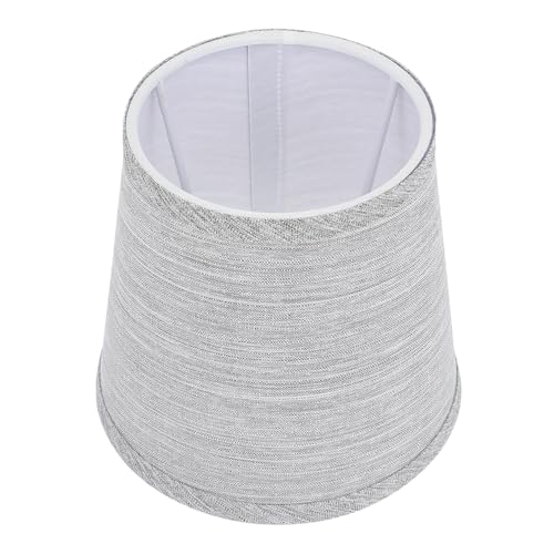 Homoyoyo Moderner Stoff Lampenschirm Klein Pendelleuchte Lampenschirmabdeckung Vielseitig für Wohnzimmer Schlafzimmer Esszimmer Kleine Fassung von Homoyoyo