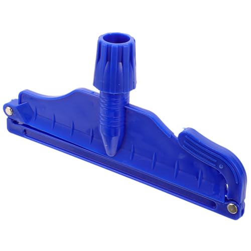 Homoyoyo Moppkopf Klammer Ersatzteil mit Abnehmbarer Halterung für Moppstiel Langlebige Klammer Passend für Holz Fliesenböden Einfache Befestigung und Reinigung von Homoyoyo