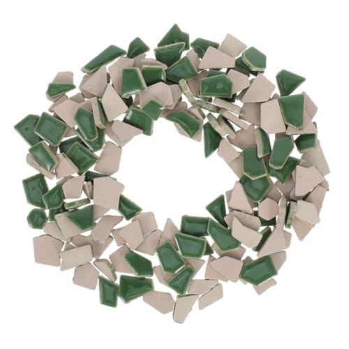 Homoyoyo Mosaik Keramikscherben Dekor Handgefertigte Keramikfliesen Keramikfliesen Für Mosaike Winziges Zubehör DIY Bastelbodenfliesen Keramikornamente von Homoyoyo