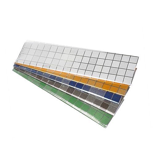 Homoyoyo Mosaik Selbstklebende Tapete Anti-öl Wandaufkleber für Küche und Wohnräume Blau Hochtemperaturbeständig und Leicht Zuschneidbar Homoyoyo Mosaik Selbstklebende Tapete Anti-öl Wandaufkleber für Küche und Wohnräume Blau Hochtemperaturbeständig und Leicht Zuschneidbar von Homoyoyo