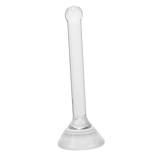 Homoyoyo Multifunktionaler Glas Schleifstößel Ergonomisch für Künstler Pigment Grinding Rod für Aquarell Ölgemälde Mineralfarben Transparent Portable Paint Muller von Homoyoyo