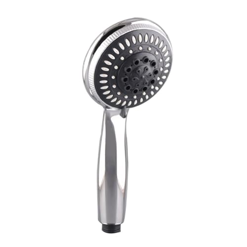 Homoyoyo Multifunktionaler Handbrause Duschkopf Fach Einstellbar Wassersparend mit Integriertem Durchflussbegrenzer für Bad und Garten Einfacher Einbau ohne Werkzeug Massage und von Homoyoyo