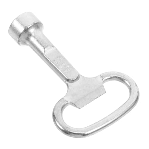 Homoyoyo Multifunktionaler Heizkörper Schlüssel aus Robustem Zinklegierung Kompakt und Tragbar Geeignet für Ventile Zählerschränke Aufzugstüren Einfach zu Bedienen und Vielseitig Homoyoyo Multifunktionaler Heizkörper Schlüssel aus Robustem Zinklegierung Kompakt und Tragbar Geeignet für Ventile Zählerschränke Aufzugstüren Einfach zu Bedienen und Vielseitig von Homoyoyo