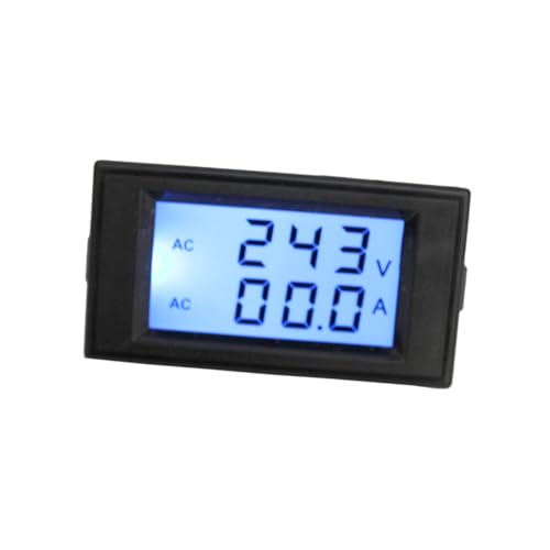 Homoyoyo Multifunktionales LCD Voltmeter Amperemeter Digitalanzeige Hohe Genauigkeit Spannungs und Strommessgerät zur Elektrischer Homoyoyo Multifunktionales LCD Voltmeter Amperemeter Digitalanzeige Hohe Genauigkeit Spannungs und Strommessgerät zur Elektrischer von Homoyoyo